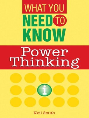 cover image of Power Thinking
